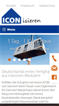 Mobile Screenshot of icon-haus.de